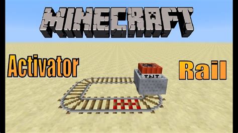 How To Make A Activator Rail | Minecraft 1.7.9 Tutorial - YouTube