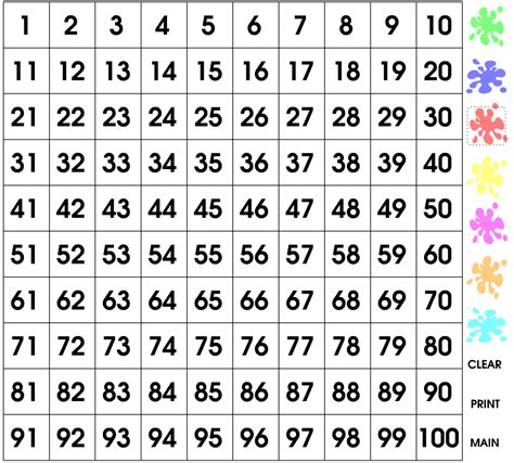 Splat Squares | Mathematics @ Herne Hill Primary School