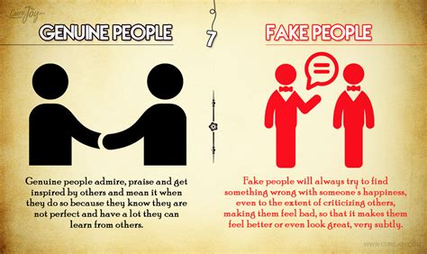 8 Noticeable Differences Between Genuine And Fake People