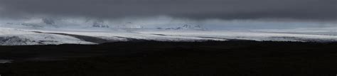 Vatnajokull ice cap glacier front, Iceland (8192x1856)(OC) : r/EarthPorn