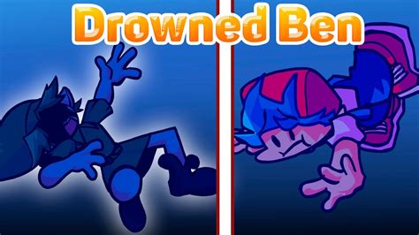 Friday Night Funkin' - VS Drowned Ben | FULL MOD (FNF Scary Mod Hard ...