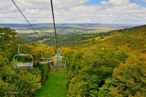 Canaan Valley view from Ski Lift - West Virginia Explorer