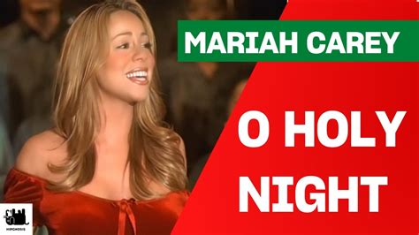 Mariah Carey - O Holy Night (Lyrics) - YouTube