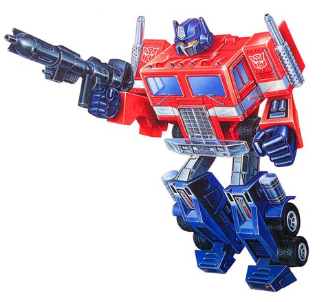 Transformers G1 Optimus Prime box art vs Convoy box art. - Tumblr Pics