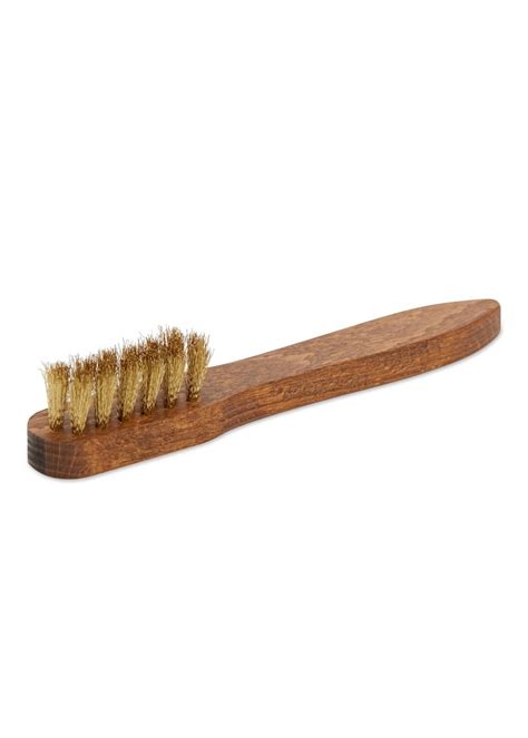 RM Williams Suede Brass Bristle Brush - Mens from A Hume UK