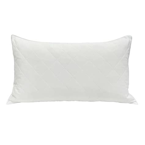 Quilted Feather Bed Pillow, King