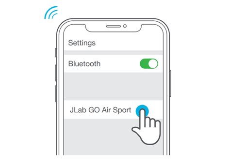 JLab Go Air Sport Manual | Step-by-step Pairing