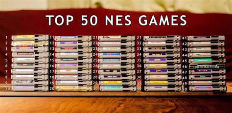 Top 50 NES games, complete! : gamecollecting