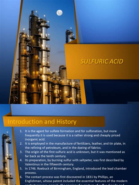 Sulphuric Acid | PDF | Sulfuric Acid | Chemical Substances