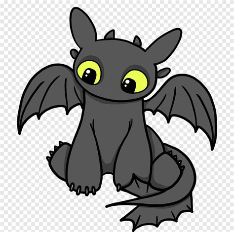 A Drawing Of Toothless