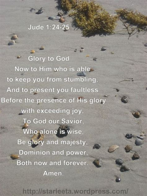 Favorite benediction Jude 1:24-25 | tHAnk GOd 4 jeSus | Pinterest | Scriptures, Bible and Verses