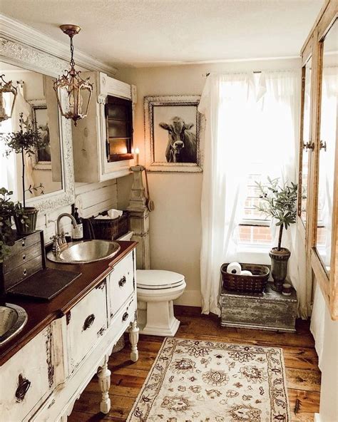 30+ Country Style Bathroom Ideas – HomeDecorish