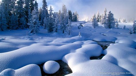 Yellowstone National Park in Winter, Wyoming | National parks ...