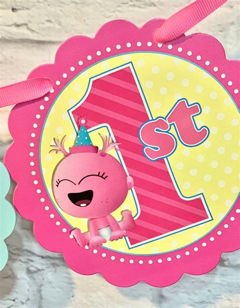 GooGoo & GaaGaa BabyFirst TV Personalized Banner Decoration | Etsy