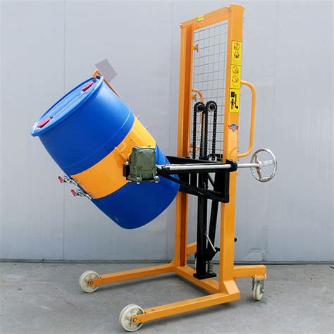 1400mm Steel 55 Gallon Drum Lifter Rotator Loading Equipment