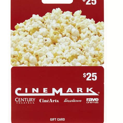 Cinemark $25 Gift Card | Gift Cards | Food & Gifts | Shop The Exchange