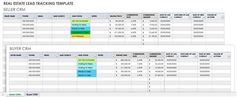 Lead And Follow Up Tracker Excel Template