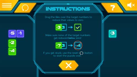 🕹️ Play Zero Sum Game: Free Online Logic Puzzle Subtraction Video Game ...