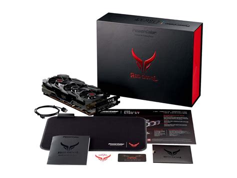 PowerColor RED DEVIL Radeon RX 5700 XT Video Card, Limited Edition AXRX 5700 XT 8GBD6-3DHEP/OC ...