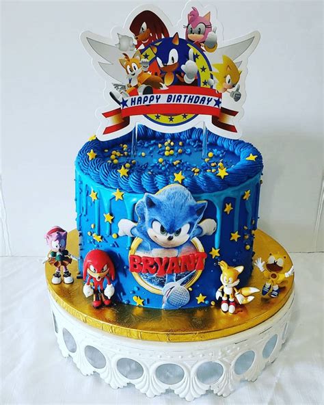 Sonic Cake Design Images (Sonic Birthday Cake Ideas) | Sonic birthday ...