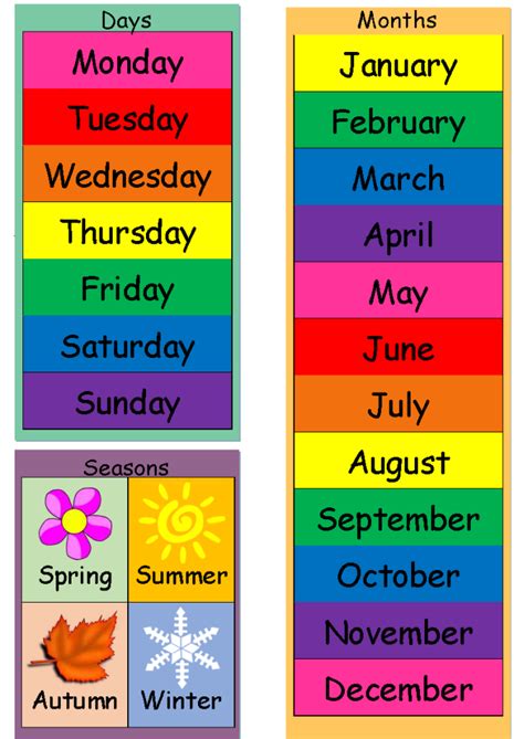 Fuentes' English Corner : Days_Months_Seasons_Dates