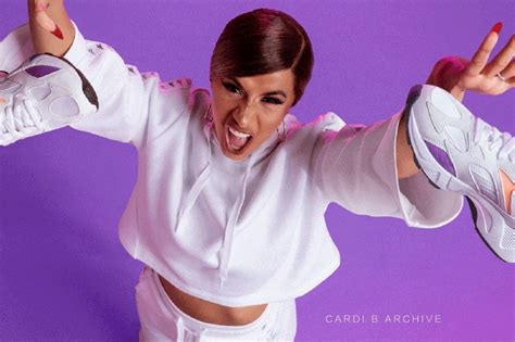 Outtakes from Cardi B's photoshoot for ‘Reebok’.