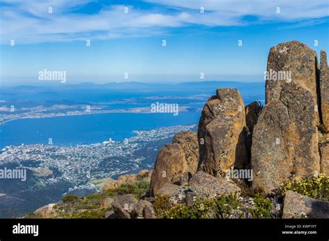 Mount Wellington, Hobart, Australia - 7 January 2017: the stunning ...