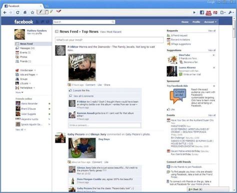 #Facebook: il news feed del 2010 | Old facebook, Facebook design, Happy facebook