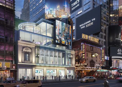 Without a Tenant, Renovation of Historic Times Square Theater Takes a ...