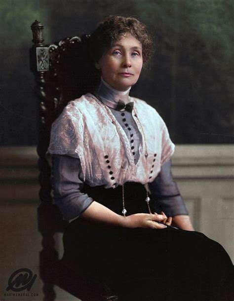 Emmeline Pankhurst was born in England in 1858. In 1903, she founded the Women's Social and ...