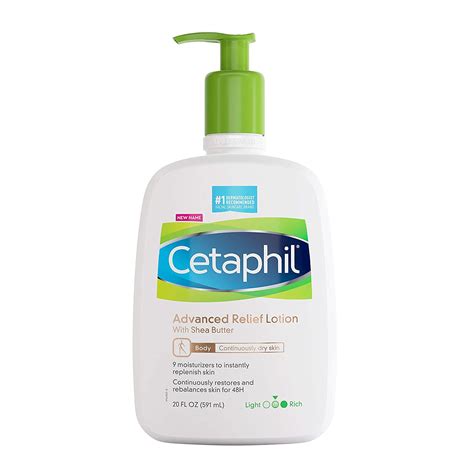 Cetaphil Advanced Relief Lotion with Shea Butter, 20 fl oz - Walmart.com - Walmart.com