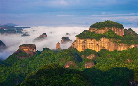 World Natural Heritage, Danxia Mountain, China scenery wallpaper | other | Wallpaper Better