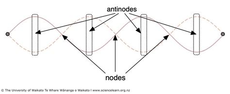 Nodes and antinodes on a standing wave — Science Learning Hub