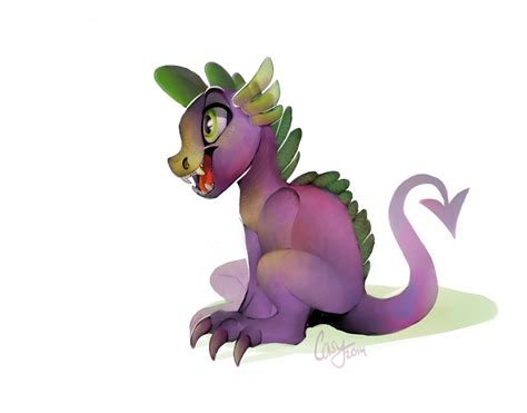 Spike the Dragon by CasyNuf on DeviantArt