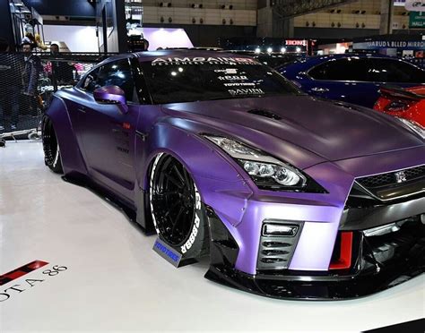 Satin purple custom Nissan GTR | Carros, Pesquisa de imagens