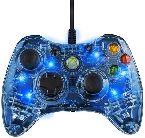 Best Buy: PDP Afterglow AX.1 Controller for Xbox 360 Blue PL-3602