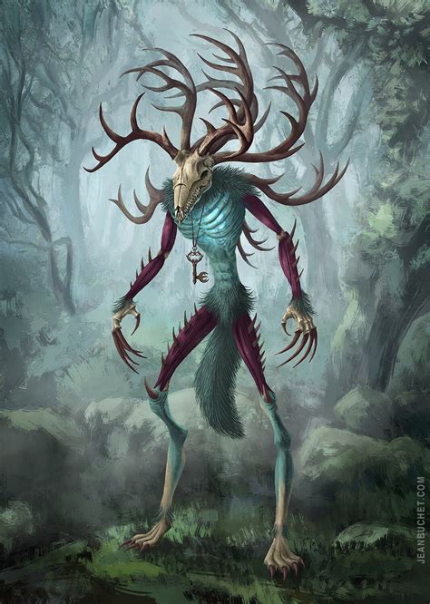 ArtStation - Forest creature, Jean Buchet