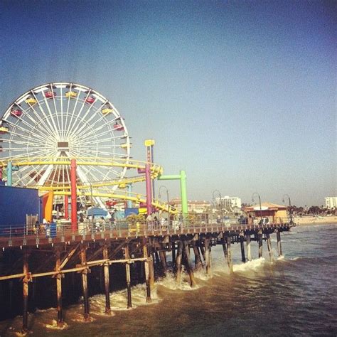 Santa Monica Pier Ferris Wheel Santa Monica Pier, Travel Instagram ...