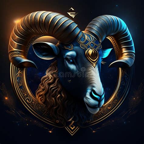 Zodiac Sign Goat. Astrological Symbol of the Zodiac Stock Illustration ...