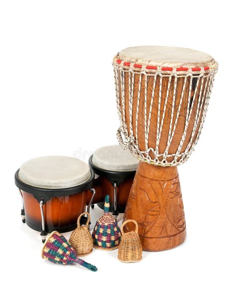 Strumenti Di Musica Di Percussione Immagine Stock - Immagine di ...