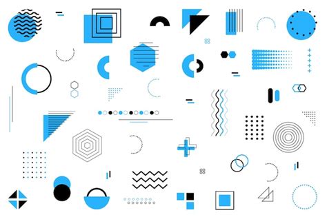 Geometric elements Vectors & Illustrations for Free Download | Freepik