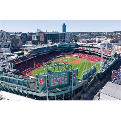 Boston Red Sox Stadium Aerial View Photo Boston Red Sox | Etsy