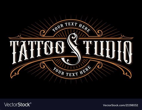 Tattoo Shop Logo Design - Tribal Tattoos X