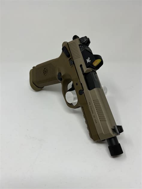 FN AMERICA FNX™ 45 TACTICAL DA/SA w/VORTEX VIPER RED DOT OPTIC – 5.3″ COLD HAMMER-FORGED BARREL ...