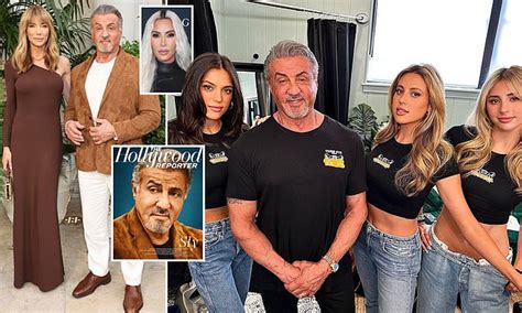 Sylvester Stallone poses with his stunning daughters before reality TV show kicks off ...