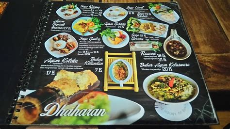 Daftar Menu dan Harga di House of Raminten Jogja