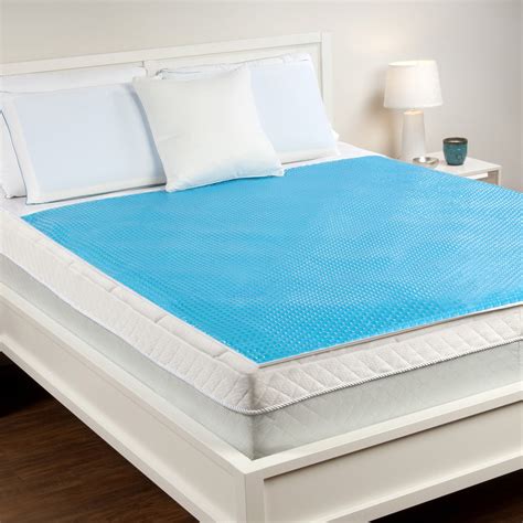 Hydraluxe Bubble 1" Gel Mattress Pad | Cooling mattress pad, Gel ...