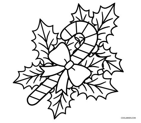 Free Printable Candy Cane Coloring Pages For Kids | Cool2bKids