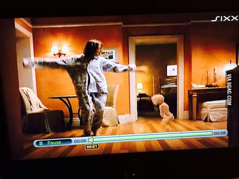 That moment when Ally McBeal is dancing with her ghost baby - 9GAG