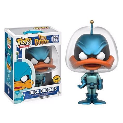 Funko Pop! Duck Dodgers Metallic Chase Vinyl Action Figure - Walmart.com